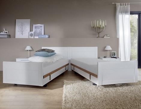 Nolte bed Belvento deelbaar, 160 -180 x 200 -210 cm.